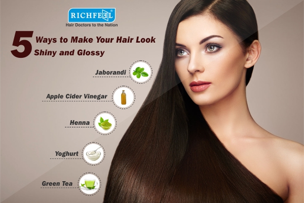 5 Ways to Make Your Hair Look Shiny and Gloss hair - Hair care