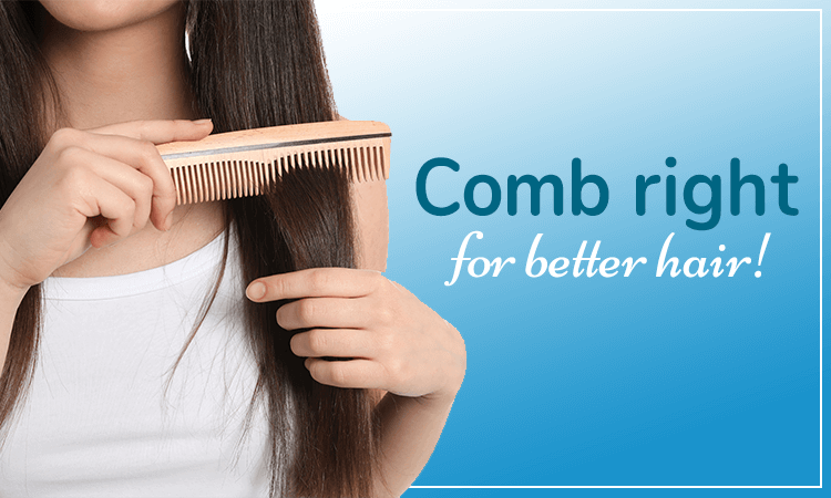 Is using a wide tooth comb really better for your hair